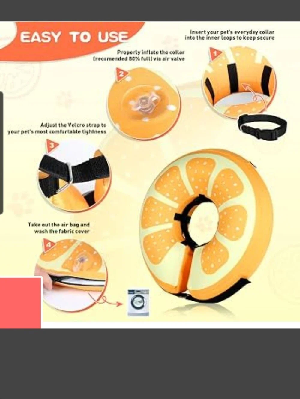 Inflatable Pet Collar